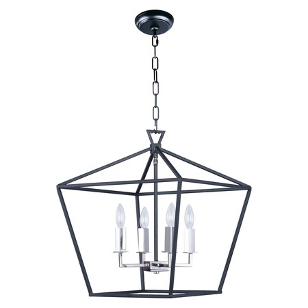 Maxim Abode-Single-Tier Chandelier 25156TXBPN